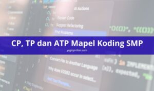 CP, TP dan ATP Mapel Koding SMP